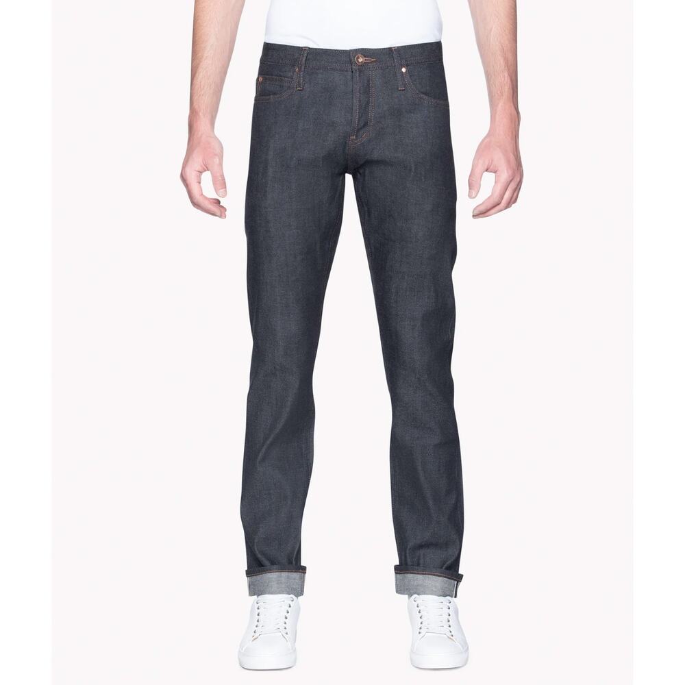 The Unbranded Brand 33 UB122 Skinny Fit - 11oz Indigo Stretch Selvedge Denim